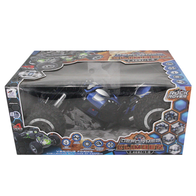 Радиоуправляемый трюковый вездеход Zegan Твистер 1:6 - ZG-C1251-BLUE