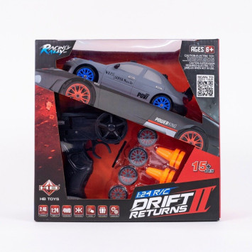 Радиоуправляемая машина для дрифта Subaru Impreza WRX (сменные колеса, фишки) - SC24A06