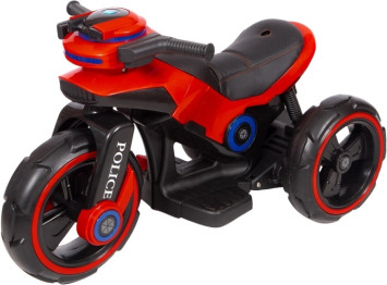 Детский мотоцикл на аккумуляторе Y-MAXI Police Red - SW198B-RED