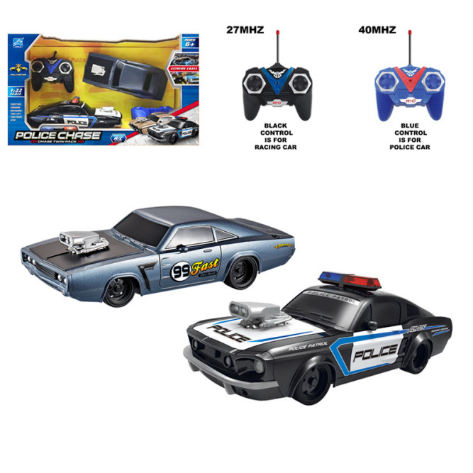 Набор из двух радиоуправляемых машин Police Chase 1:20 - YD898-MJ1995A