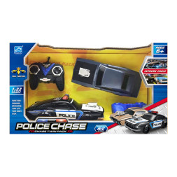 Набор из двух радиоуправляемых машин Police Chase 1:20 - YD898-MJ1995A