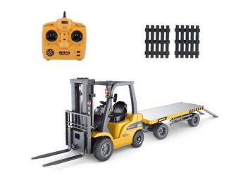 Радиоуправляемый погрузчик с прицепом HUI NA TOYS 2.4G 8CH 1:10 RTR - HN1576