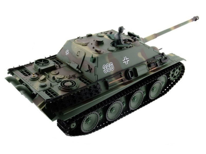 Радиоуправляемый танк Heng Long German Jangpanther V7.0 масштаб 1:16 2.4G - 3869-1-V7