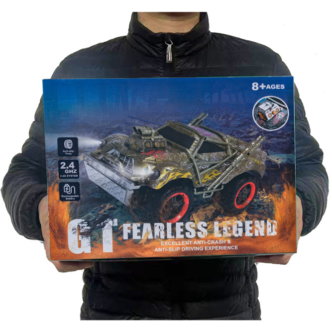 Радиоуправляемый монстр (звук, свет, акб, 1:12) - ZG-E1201W-GREY