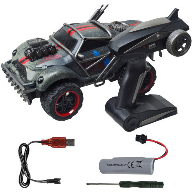 Радиоуправляемый монстр (звук, свет, акб, 1:12) - ZG-E1201W-GREY