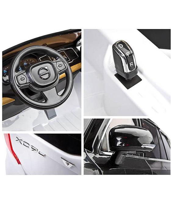 Детский электромобиль Dake Volvo XC90 White 12V 2.4G - XC90-WHITE
