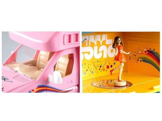 Радиоуправляемая машина Double E розовая сцена на колесах 1:18 2.4G - E669-003-PINK