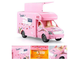 Радиоуправляемая машина Double E розовая сцена на колесах 1:18 2.4G - E669-003-PINK