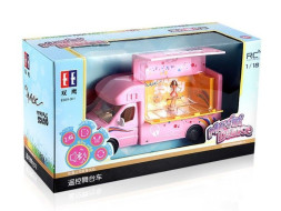 Радиоуправляемая машина Double E розовая сцена на колесах 1:18 2.4G - E669-003-PINK