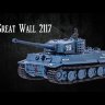 Радиоуправляемый танк Great Wall Tiger (зеленый камуфляж, 27MHz, 1:72) - 2117-1