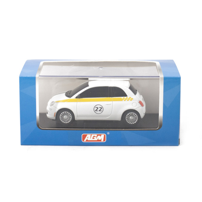 Машинка FIAT 500 для автотрека 1:43 - TR-C24