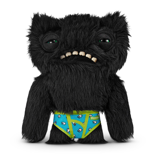 Мягкая игрушка FUGGLER Черный Пучеглазик - 15723B