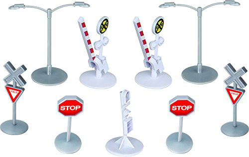 Железная дорога, скоростной поезд, дорожные знаки, длина полотна 365 см - BSQ-2182