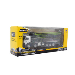 Металлический грузовик бетононасос HuiNa Toys 1:50 - HN1709-GREEN
