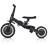 Детский беговел-велосипед 6в1 с родительской ручкой, черный - TR008-BLACK
