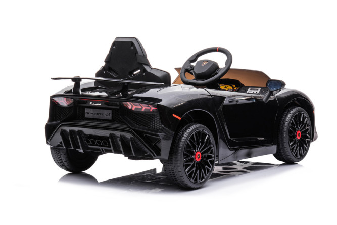 Детский электромобиль Lamborghini Aventador SV Roadster 2WD 12V - BDM0931-BLACK