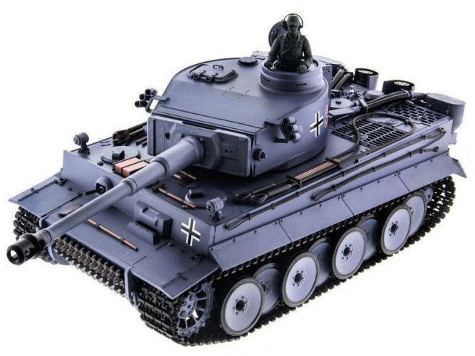 Радиоуправляемый танк Heng Long German Tiger V7.0 масштаб 1:16 2.4G - 3818-1-V7