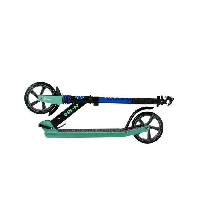 Самокат Двухколесный Складной, Зеленый - MSC-N180-GR