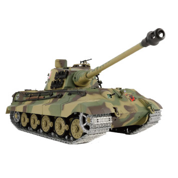 Радиоуправляемый танк Heng Long King Tiger MS version V7.0 масштаб 1:16 2.4G - 3888A-1-UpgA-V7