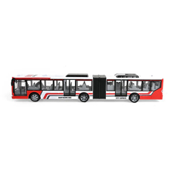 Радиоуправляемый автобус с гармошкой (красный) - 666-676NA-RED