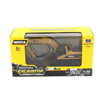 Металлический гусеничный экскаватор HuiNa Toys 1:50 - HN1710