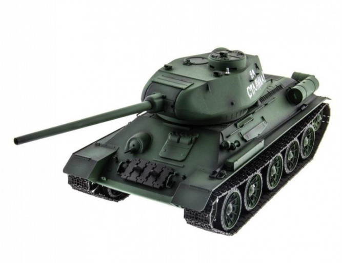 Радиоуправляемый танк Heng Long T-34 MS version V7.0 масштаб 1:16 2.4G - 3909-1-UpgA-V7