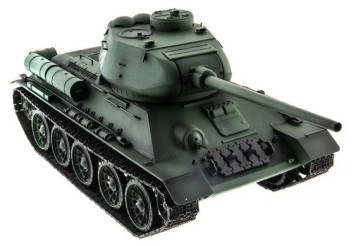 Радиоуправляемый танк Heng Long T-34 MS version V7.0 масштаб 1:16 2.4G - 3909-1-UpgA-V7