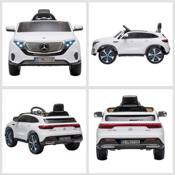 Детский электромобиль Mercedes EQC 400 12V 2WD - HL378-WHITE