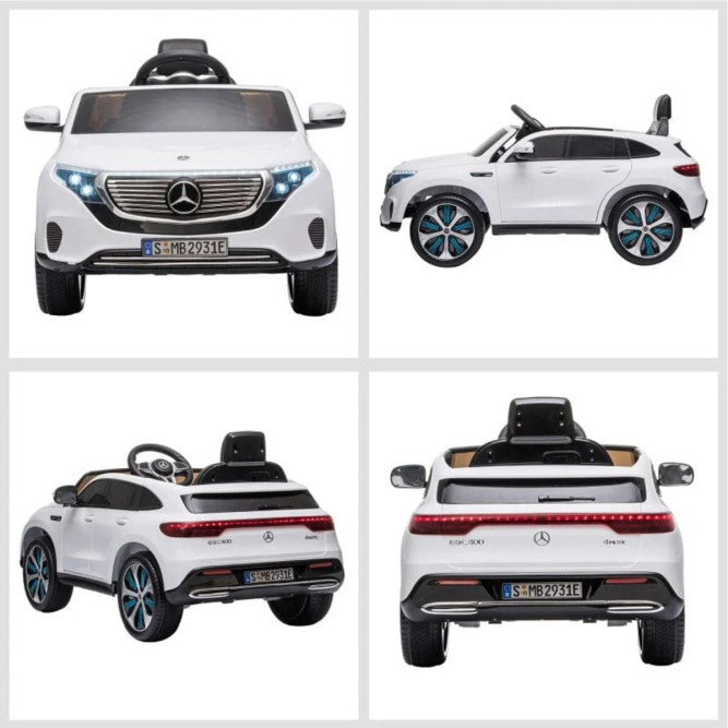 Детский электромобиль Mercedes EQC 400 12V 2WD - HL378-WHITE