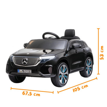 Детский электромобиль Mercedes EQC 400 6V 2WD - HL378-BLACK