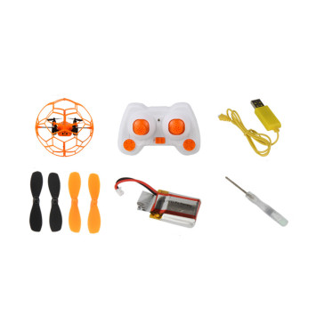 Радиоуправляемый квадрокоптер Helimax Orange SkyWalker в сетке - HM1340