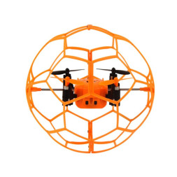 Радиоуправляемый квадрокоптер Helimax Orange SkyWalker в сетке - HM1340