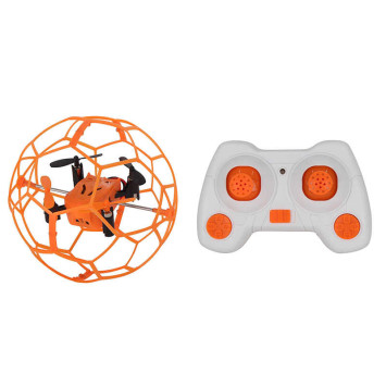 Радиоуправляемый квадрокоптер Helimax Orange SkyWalker в сетке - HM1340