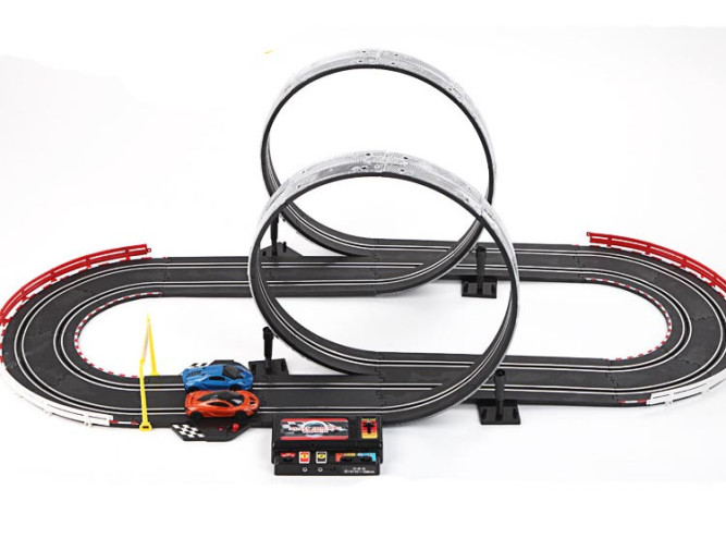 Гоночный трек Ралли от сети длина трека 384 см 1:43 - JJ82-2