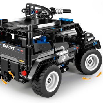 Конструктор военные машины QiHui 391 деталь (2в1 джип и багги) - QH6810