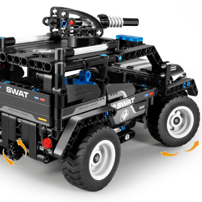 Конструктор военные машины QiHui 391 деталь (2в1 джип и багги) - QH6810