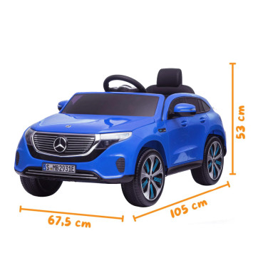 Детский электромобиль Mercedes EQC 400 6V 2WD - HL378-BLUE