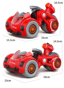 Радиоуправляемая трюковая машина Virus Hunter (пар, звук) - UD2175A-RED