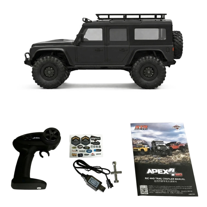 Радиоуправляемый краулер HB Defender (32 см, 4WD, 1:16) - HB-R1608