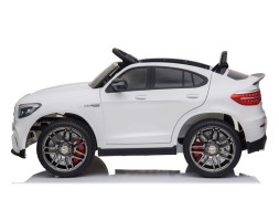 Электромобиль Mercedes-Benz GLC 63 AMG White 12V (полный привод, EVA)  - QLS-5688