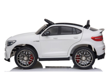 Электромобиль Mercedes-Benz GLC 63 AMG White 12V (полный привод, EVA)  - QLS-5688
