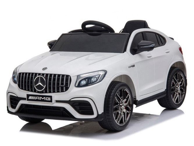 Электромобиль Mercedes-Benz GLC 63 AMG White 12V (полный привод, EVA)  - QLS-5688