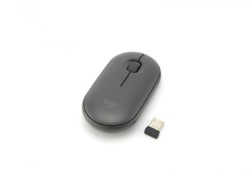 Беспроводная компактная мышь Logitech Pebble M350 Grafit - 910-005576