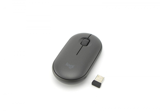 Беспроводная компактная мышь Logitech Pebble M350 Grafit - 910-005576