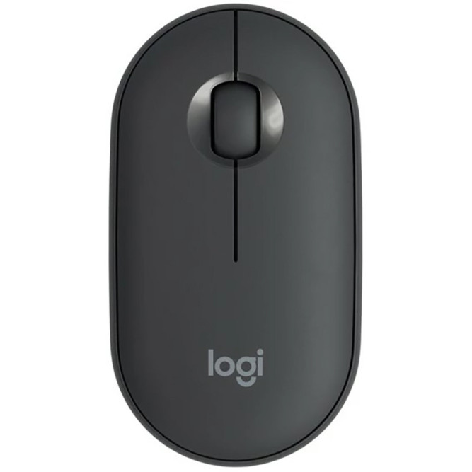 Беспроводная компактная мышь Logitech Pebble M350 Grafit - 910-005576