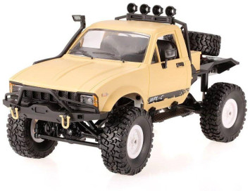 Радиоуправляемая машина WPL пикап Hilux (желтый) 4WD 2.4G 1:16 RTR - WPLC-14-YELLOW