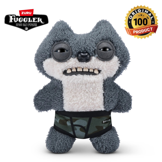 Мягкая игрушка FUGGLER Серая подозрительная белка - 15723R