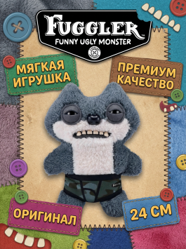 Мягкая игрушка FUGGLER Серая подозрительная белка - 15723R