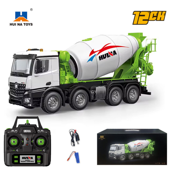 Радиоуправляемая бетономешалка HUINA 1:14 - HN1537