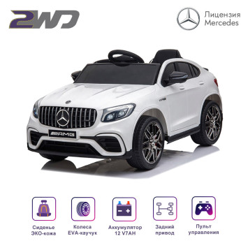 Электромобиль Mercedes-Benz GLC 63 AMG White 12V - QLS-5688